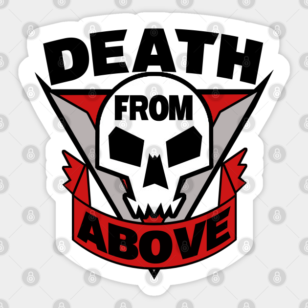 Starship Troopers Death From Above Starship Troopers Sticker